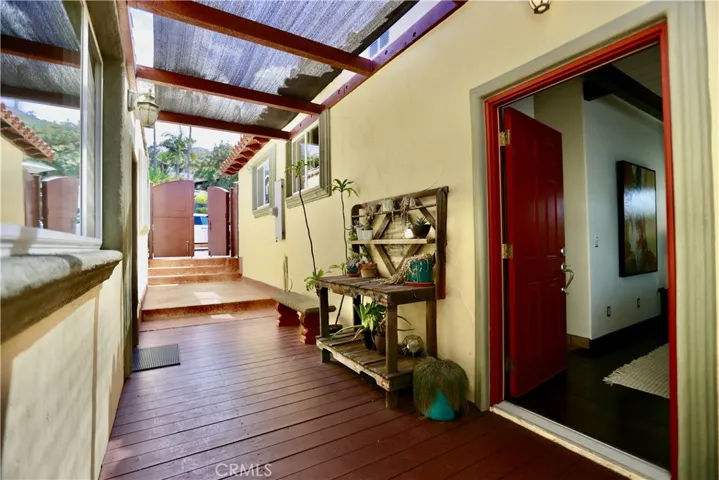 Interior courtyard