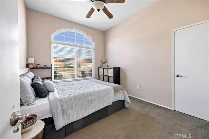 Second bedroom with walk-in closet