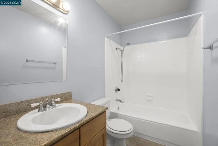 Hall bathroom.