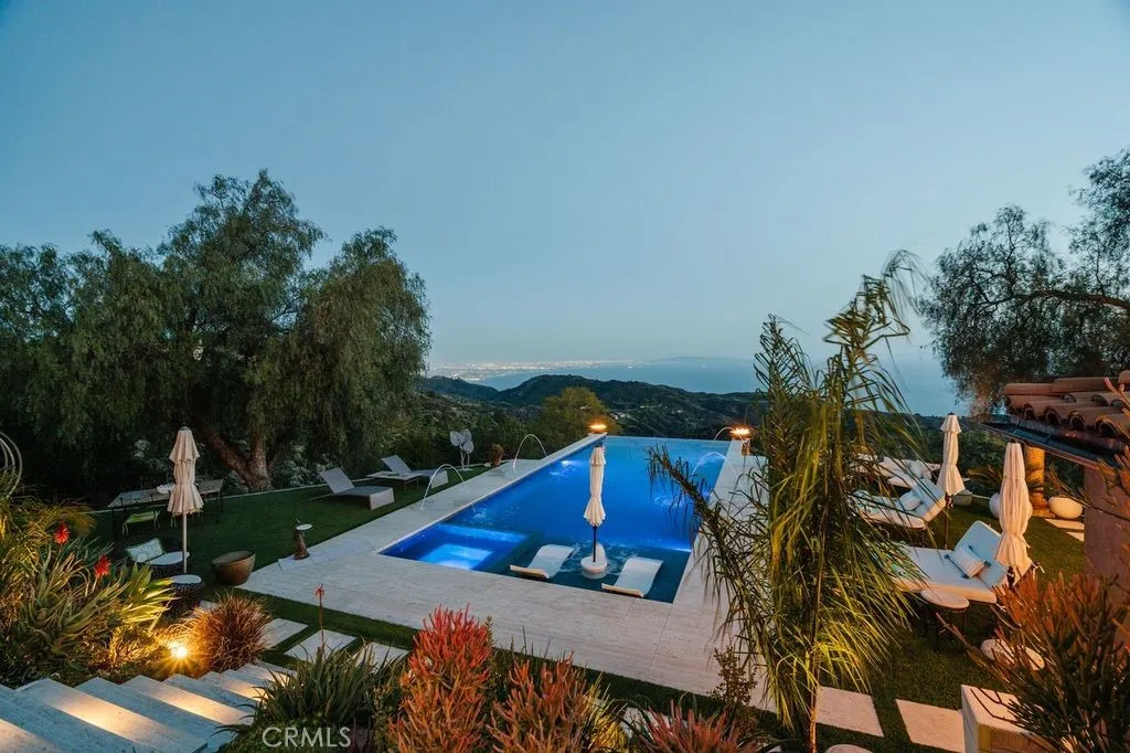 Pool with Fountains