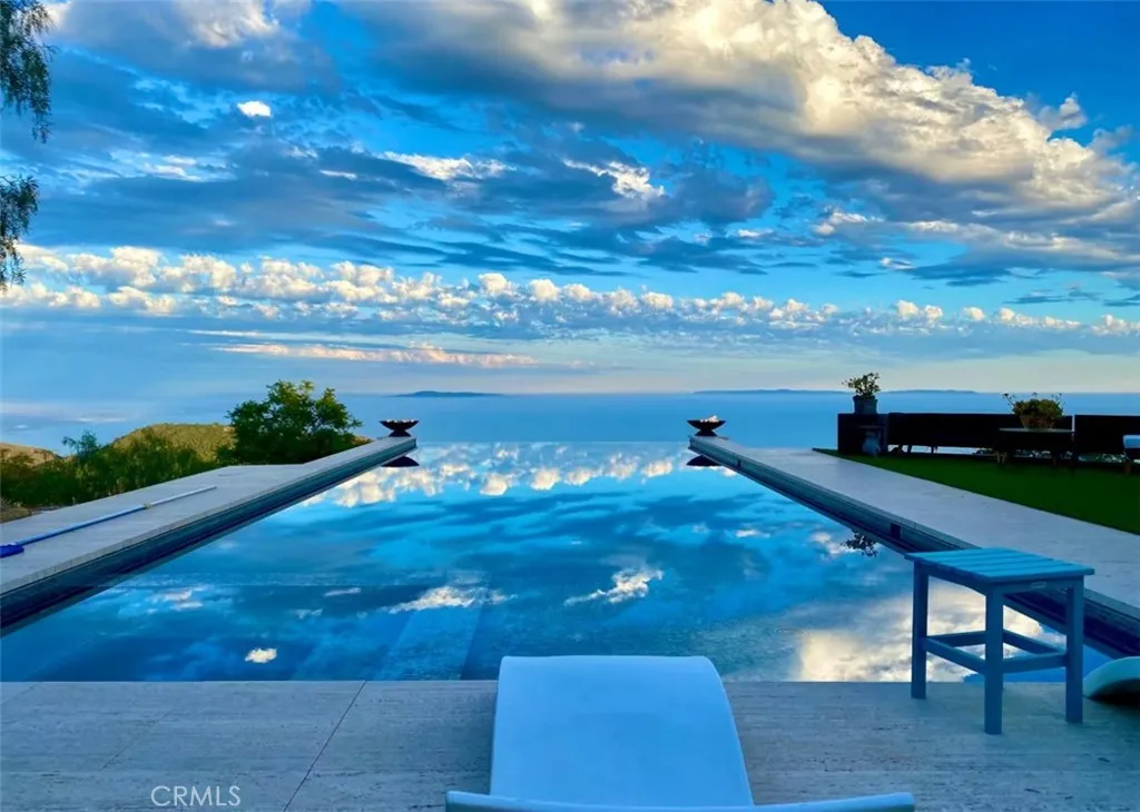 Glass Bottom Infinity Pool with Ocean Views