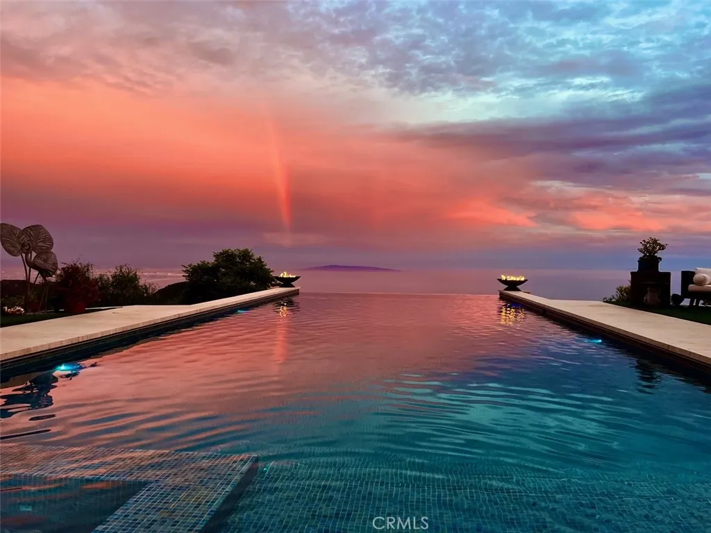 Infinity Pool Sunset