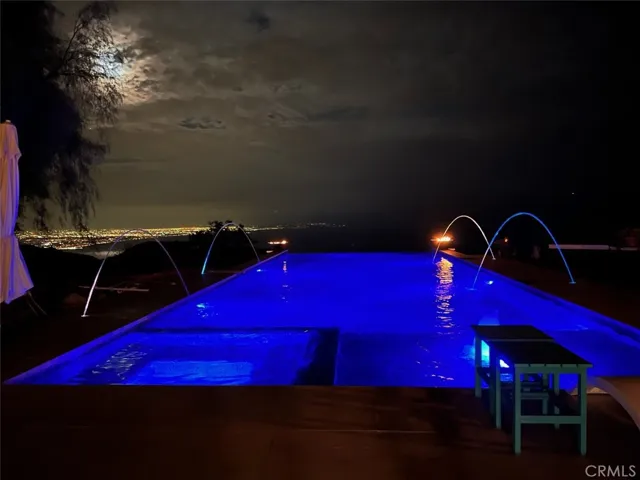 Pool at Night