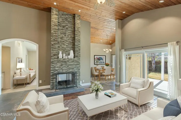 Living Room Virtually staged