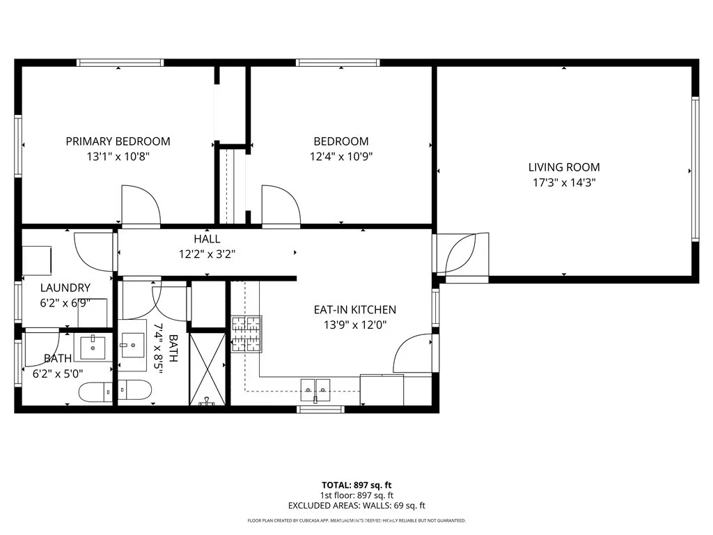 measurements of residential next door