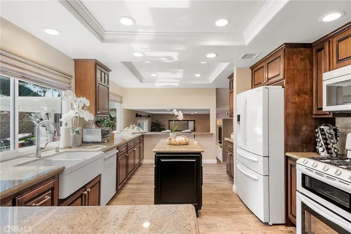 Kitchen view from Dining Room