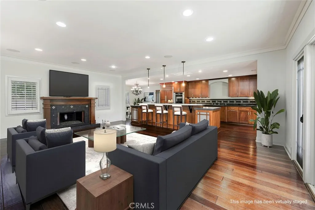 Virtually Staged Great Room