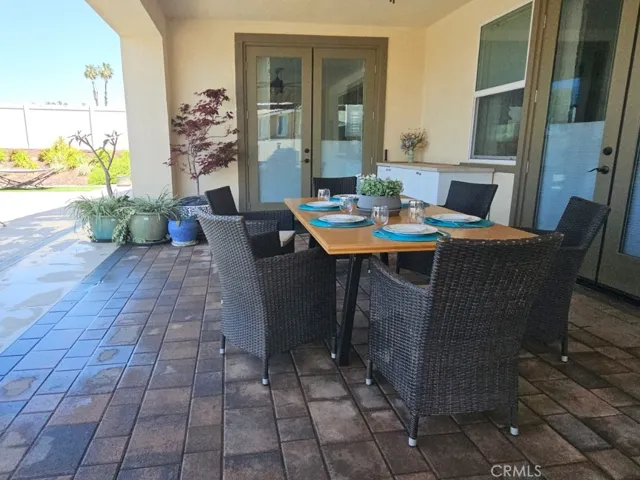 BBQ dining table