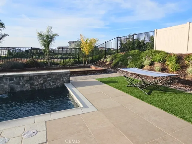 Resort-like backyard