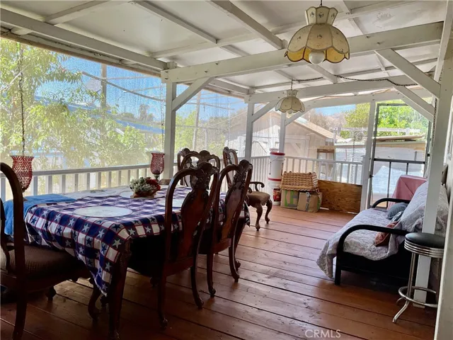 Enclosed patio