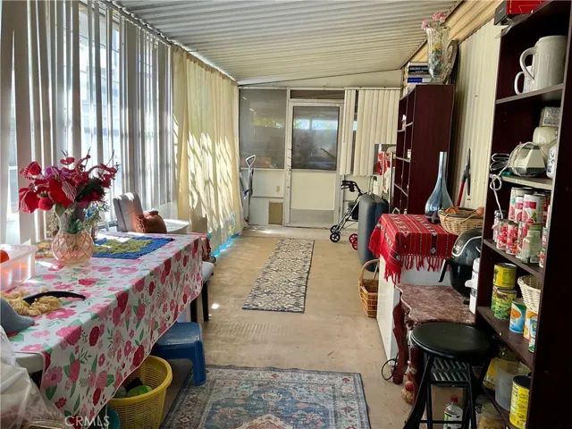 Enclosed patio