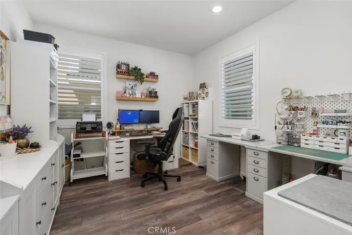 Downstairs flex room