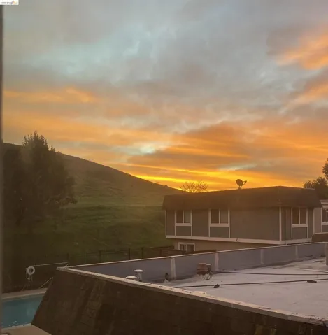 Wonderful view of a beautiful sunset from the master bedroom for your enjoyment.