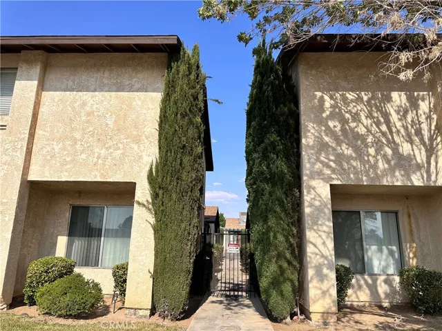 Front Gate Entrance to Access Garages