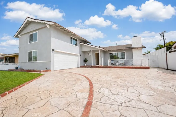 Extra large driveway