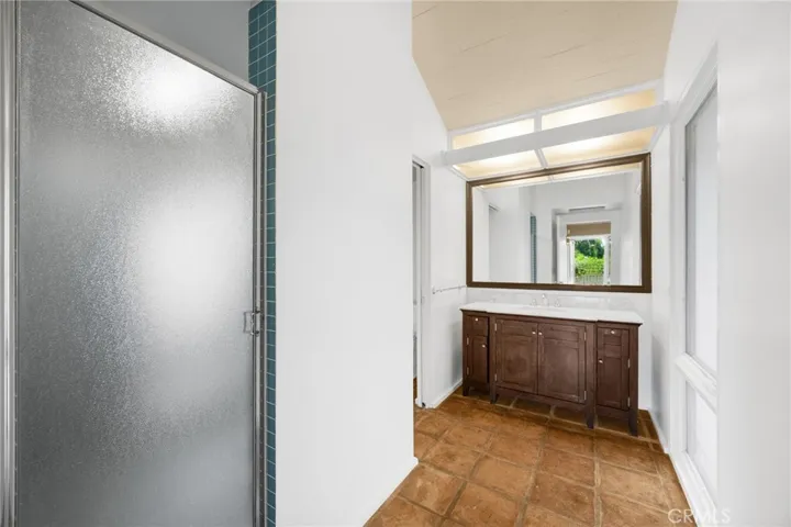Primary Bath Vanity #2 with shower access
