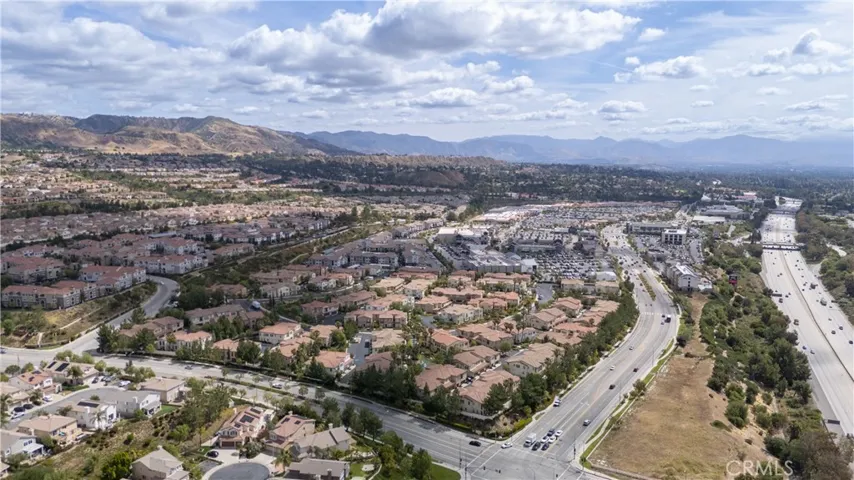 Aerial View Highlighting the Corner of Mason & Porter Ranch Drive