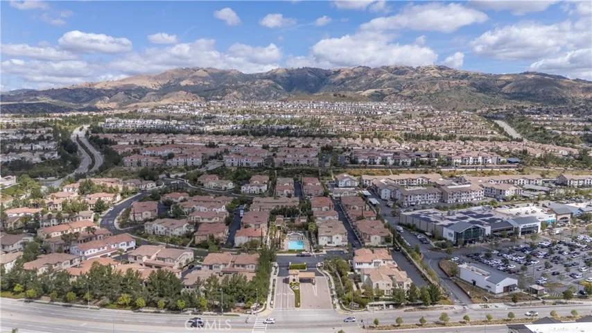 Aerial Overview of Community Entry with Guard Gate