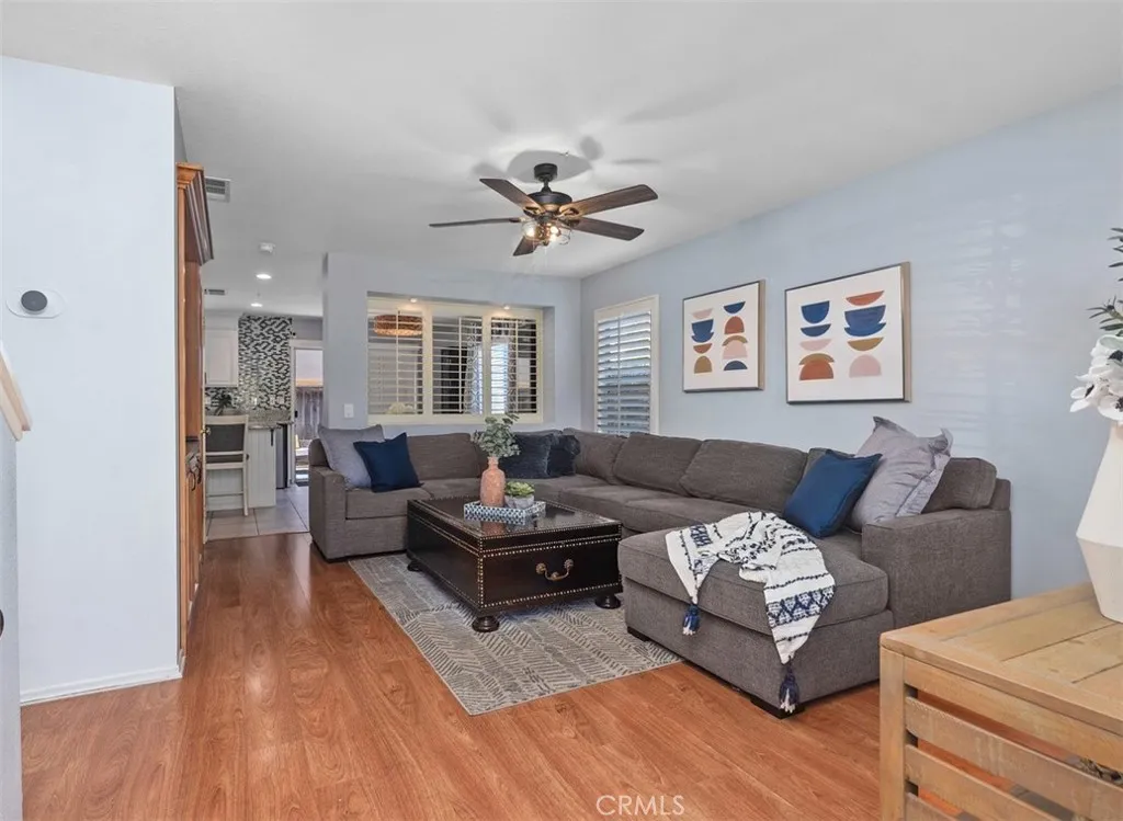 Enjoy your wood laminate flooring on main living area