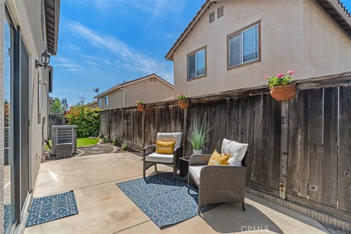 Step outside to your private patio (newly installed A/C)