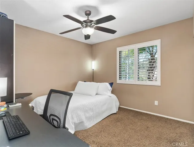Bedroom 2 offers plenty of work from home space (recently painted white and not yet photographed here)