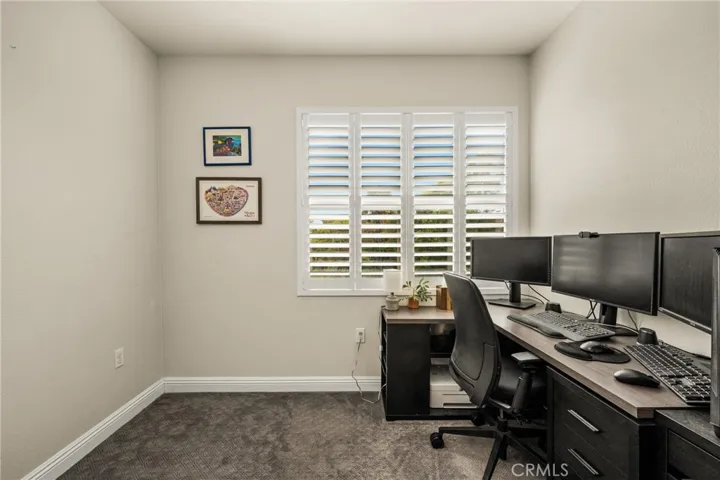 ANOTHER ANGLE OF THE SECOND BEDROOM/OFFICE