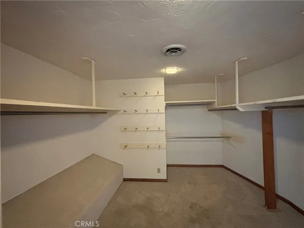 Main bedroom closet