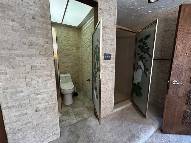 Main bedroom bath with sauna