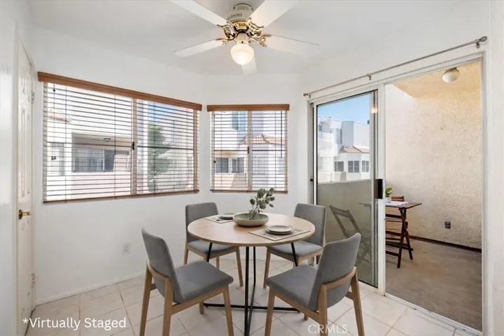 Virtually Staged Dining Room