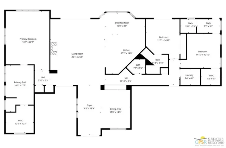 2438 S Caliente Drive, Palm Springs, California 92264