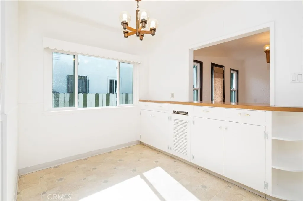 Eat in area in the Kitchen