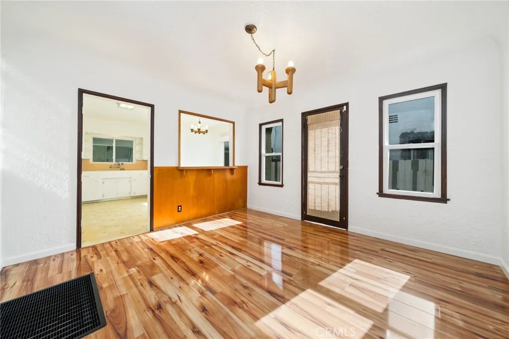 Formal dinning room with Pass thru window from kitchen