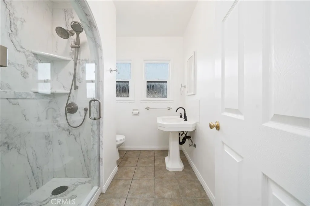 Bathroom with Skylight over the Shower