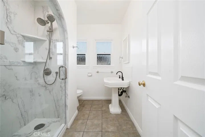 Bathroom with Skylight over the Shower