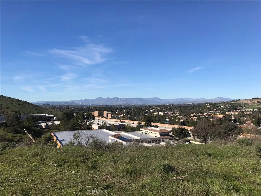 View from ridgetop looking towards T.O. Civic Arts Plaza