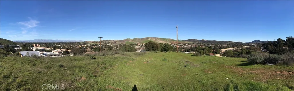 Panoramic view from ridgetop
