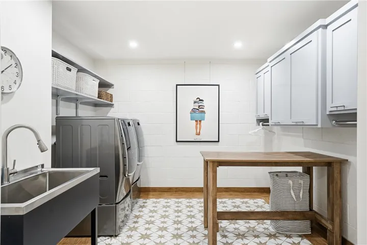 Laundry Room on basement level