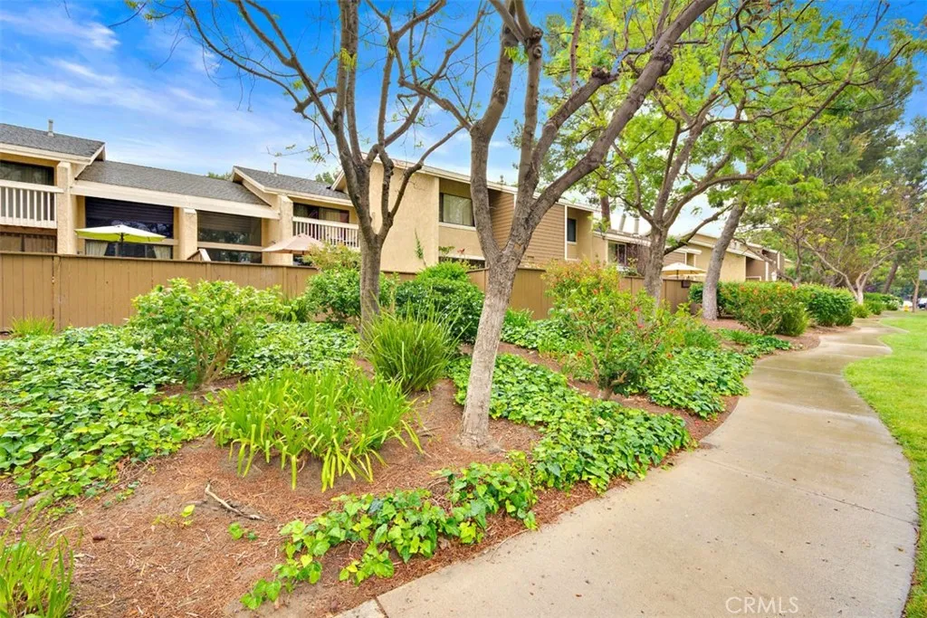 Community Exterior – Landscaped exterior view highlighting the community’s garden-style setting.
