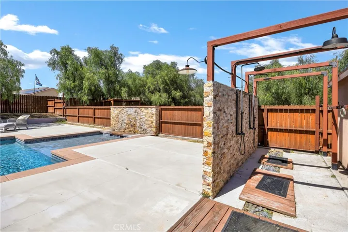 Outdoor shower