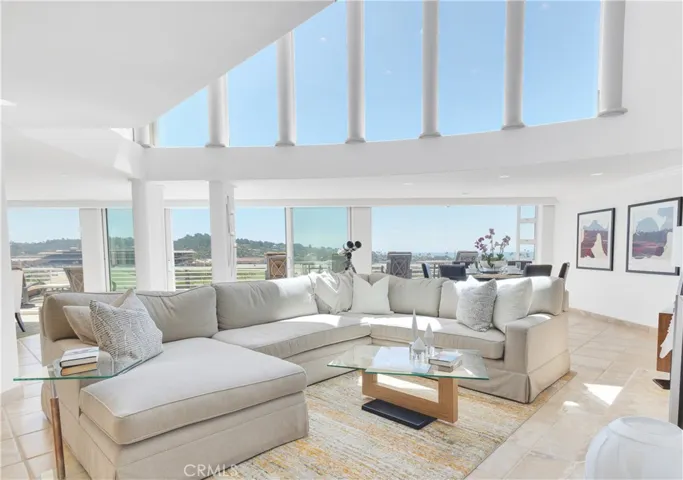 Expansive living with uninterrupted coastal outlooks.