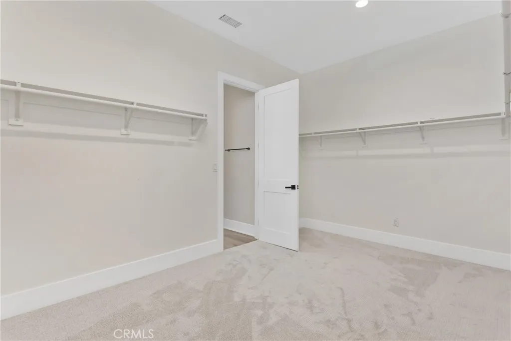Primary suite - walk-in closet