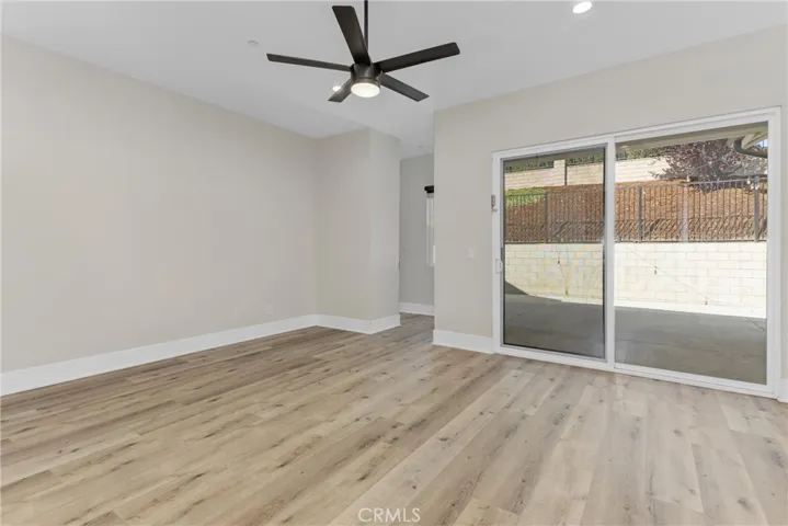 Primary suite with access to private patio