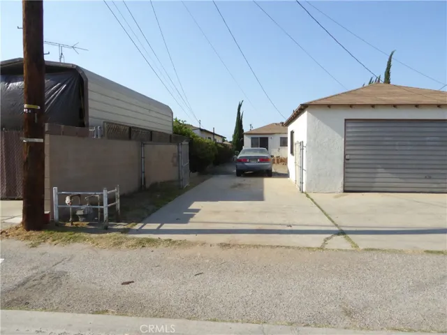 2018 Old Garage Door and Roof