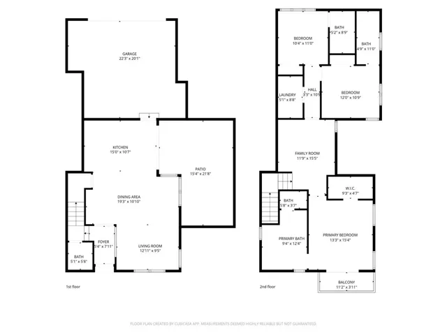 Floor map.