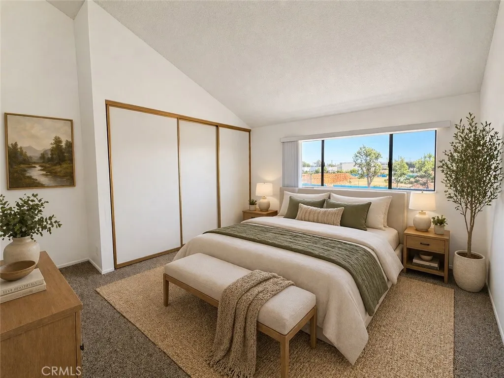 Primary room virtually Staged