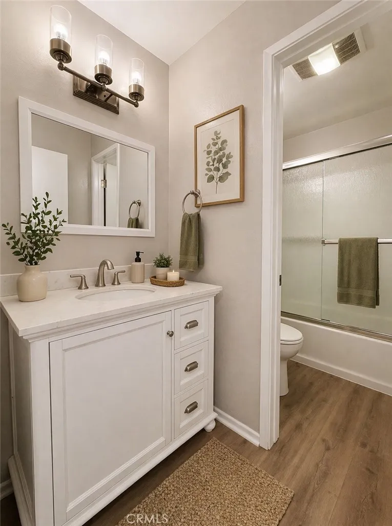 Bathroom virtually Staged