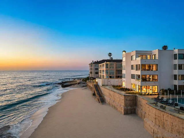 Remove scaffolding from photos and people and items from beach