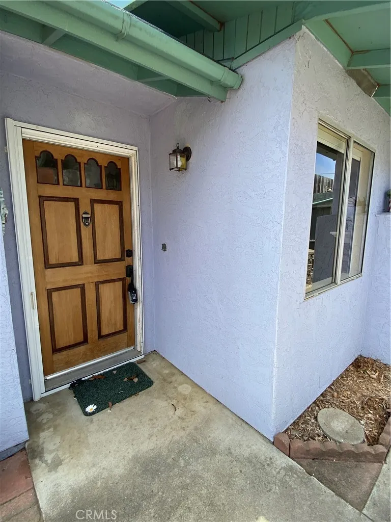 Main entry door