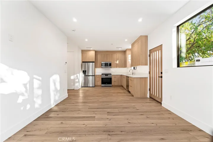 View to Kitchen from Living/Family Room