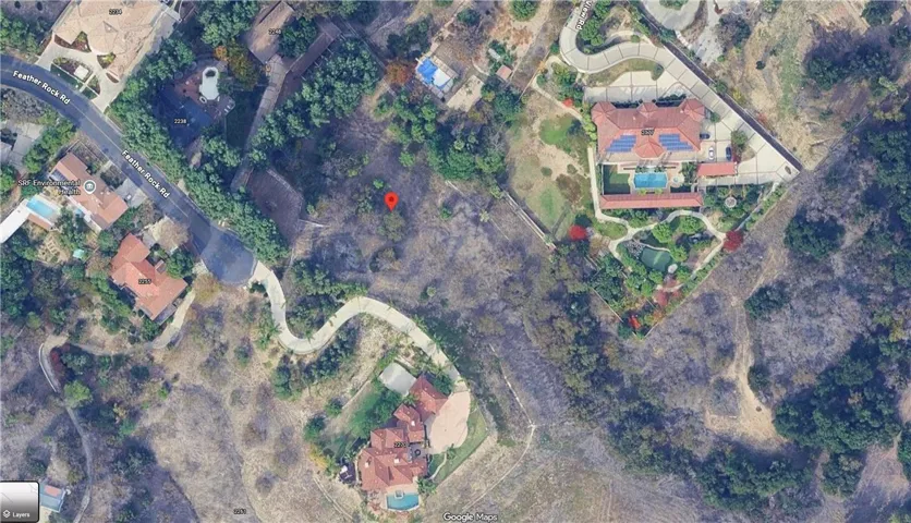 2262 Feather Rock Rd Diamond Bar Birds Eye View